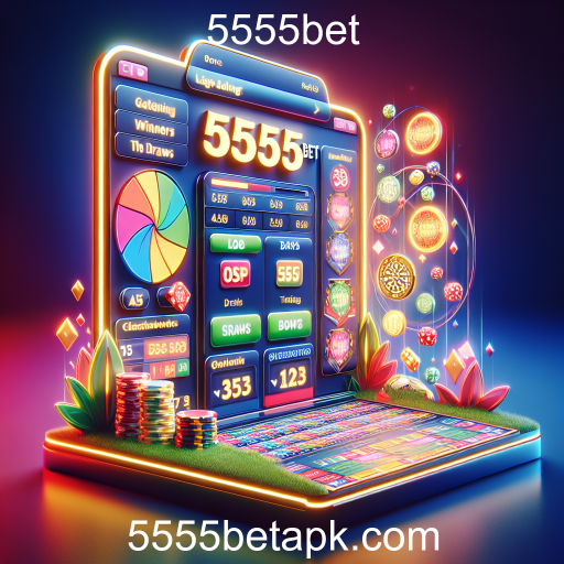 Sorteios no 5555bet: A Emoção de Ganhar Prêmios